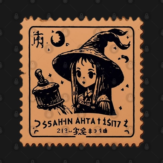 Hocus Pocus Stamp - Postage Stamp Series by SLMGames