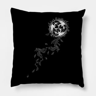 Three Celtic Dragons - Dark T-Shirt Pillow