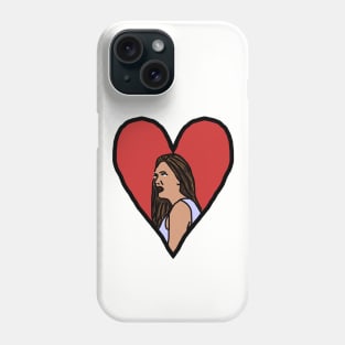 Valentine for the Girlfriend of the Distracted Boyfriend Phone Case
