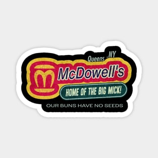 McDowell's Inspirational Vintage Logo Distressed Magnet