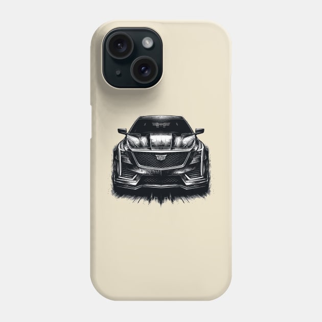 Cadillac CT6 Phone Case by Vehicles-Art