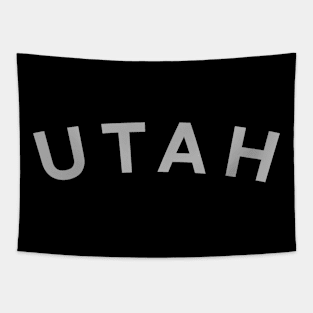 Utah Typography Tapestry