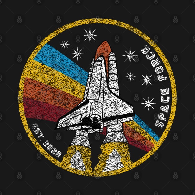 Space Force Shuttle Logo by erock