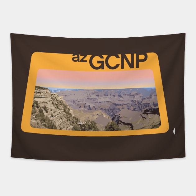 Grand Canyon Travel Series Tapestry by rick27red