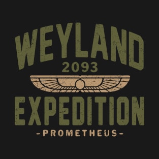 Weyland Prometheus Expedition by Buck Tee T-Shirt