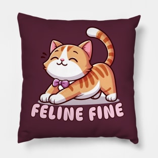 Feline Fine Pillow