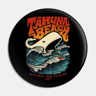 Tahuna Beach Whale Pin