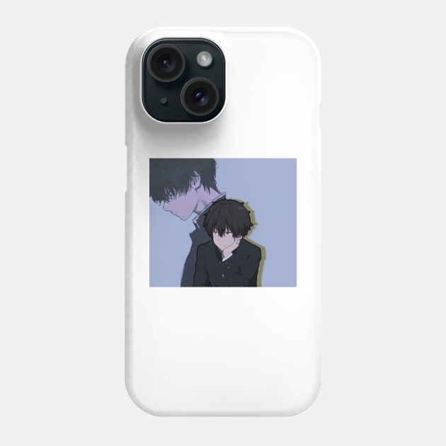 Oreki Houtaro (HOUYKA) Phone Case by saturnswamp