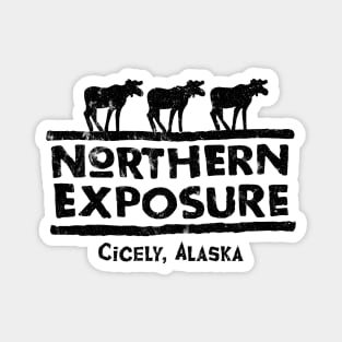 Northern Exposure Logo Worn Magnet