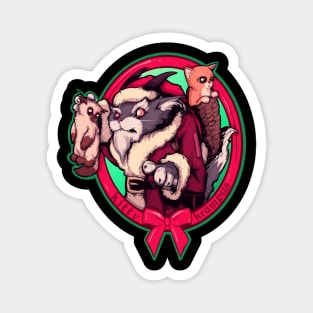 Kitty Krampus Magnet