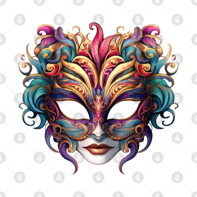 90s Retro Mask by Chromatic Fusion Studio