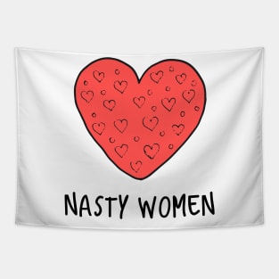 nasty women i'm with her Tapestry