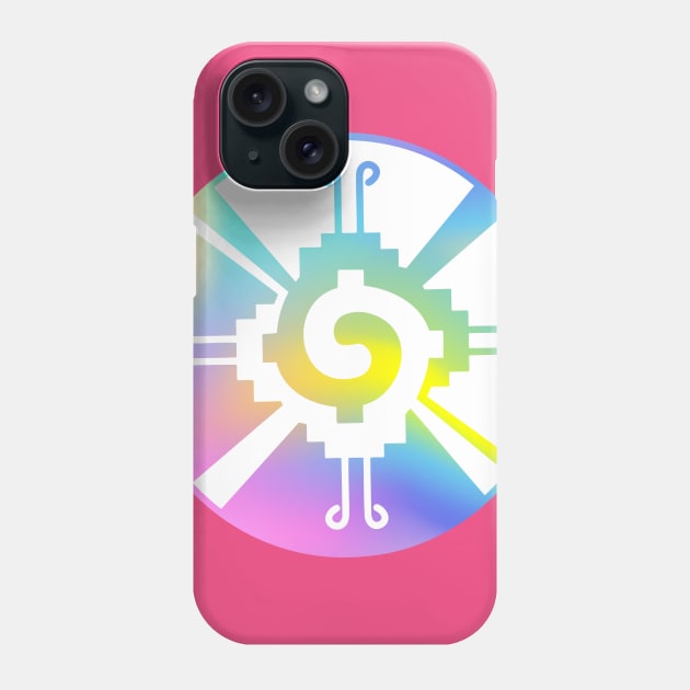 Hunab Ku Rainbow Phone Case by Golden Eagle Design Studio