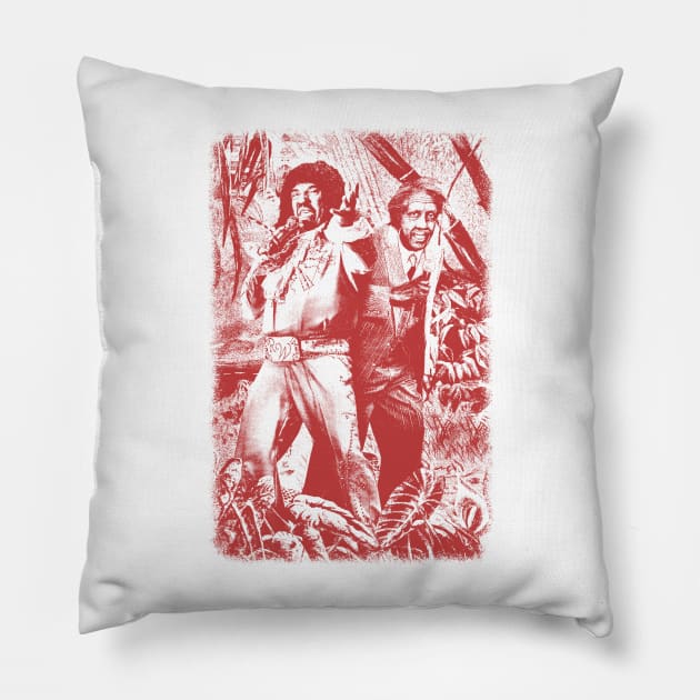 Randy Watson Retro Pillow by Simbada Darurat