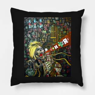 Karen the Christmas Baba Yaga Pillow