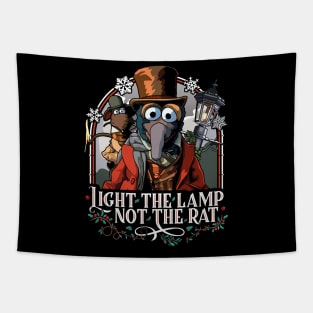 Muppet Christmas Carol - Light the Lamp Not the Rat Tapestry