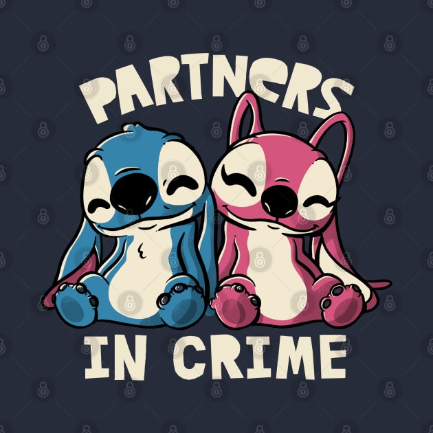 Partners In Crime Cute Lover Gift by eduely