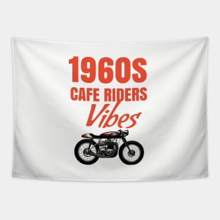 1960s cafe riders Tapestry