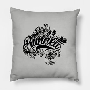 Runhell Smokey Black Pillow