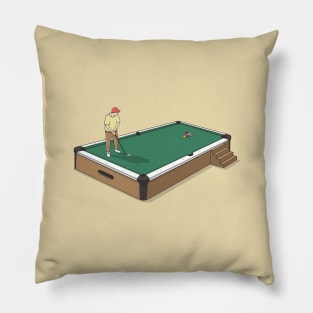 Golf Pooltable Pillow