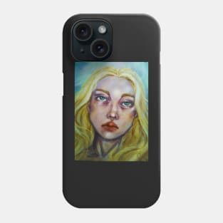 Claire (portrait blonde girl) Phone Case