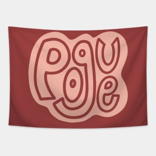 Honorary Pogue pink Tapestry