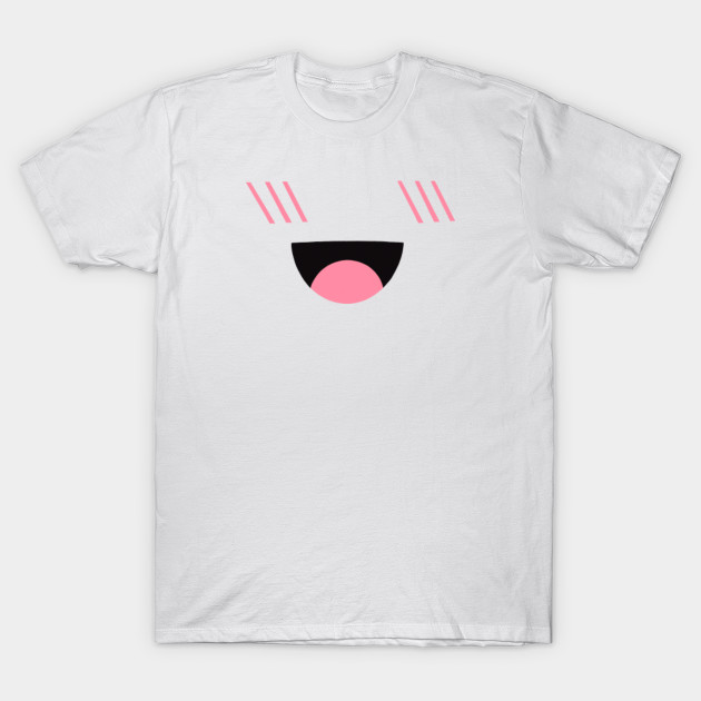 Roblox Super Super Happy Face Roblox T Shirt Teepublic - cheeks roblox