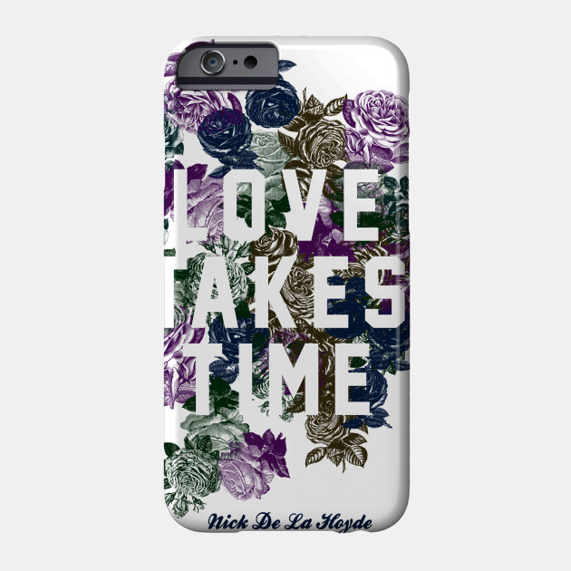 Love Takes Time Flowers_white