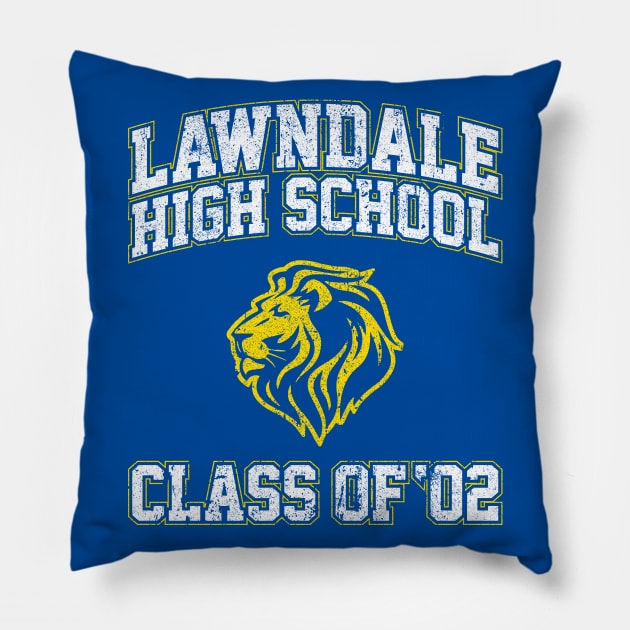 Lawndale High School Class of 02 - Daria Pillow by huckblade