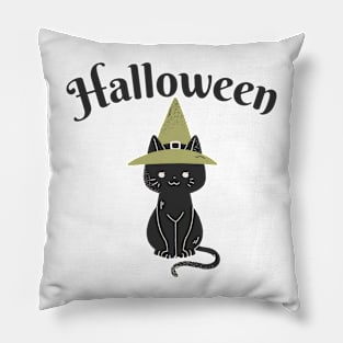 The Halloween cat Pillow