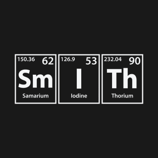 Smith (Sm-I-Th) Periodic Elements Spelling T-Shirt