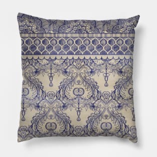 Vintage Wallpaper Pillow