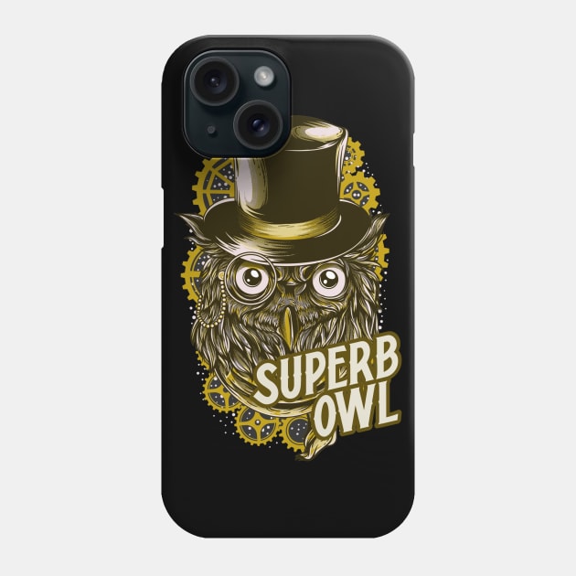 He's a Superb Owl Phone Case by dflynndesigns