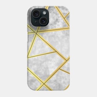 Silver/Gold Pattern Phone Case