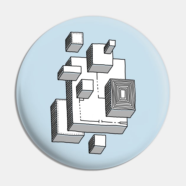 Cubes Pin by OsFrontis