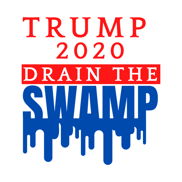 Trump 2020 Drain The Swamp Election Campaign by Binging merch