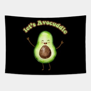 Let's Avocuddle Tapestry