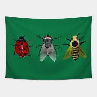 Bejeweled Bugs Tapestry