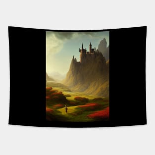 Angel Highlands Castle Tapestry