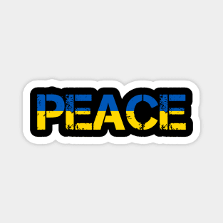 Peace for Ukraine Magnet