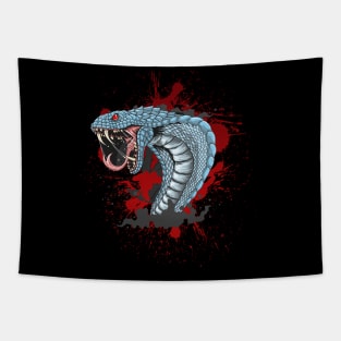 Cobra Snake Blood Tapestry