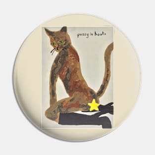 Pussy In Boots Pin