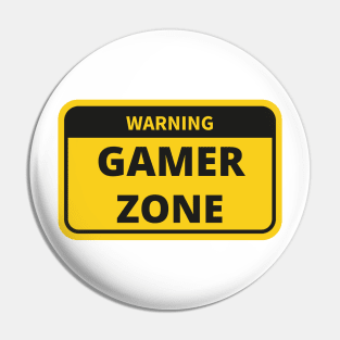 gamer zone Pin