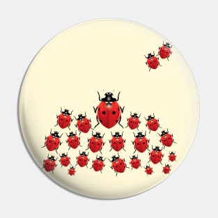 Ladybugs assemble! Pin