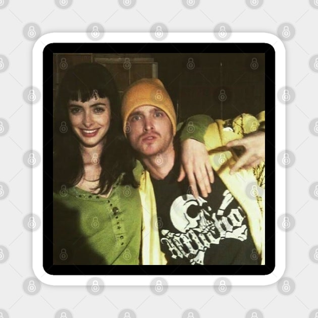 Jesse Pinkman&Jane Margolis Magnet by Aries Black