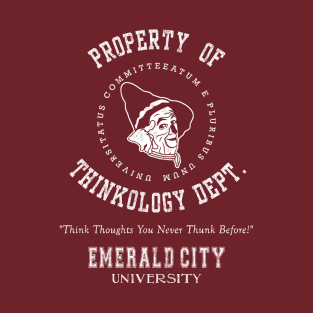 Thinkology Dept. | Emerald City University | Scarecrow T-Shirt