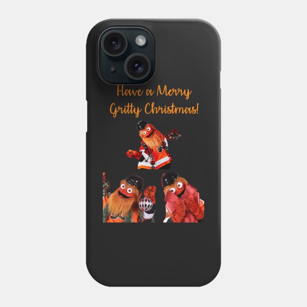 have a merry gritty christmas Phone Case by cartershart