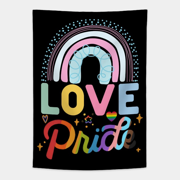 Love pride Tapestry by Indiestyle