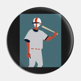 Baseball player Hall T-Shirt Pin