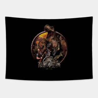 Jurassic Squad Tapestry